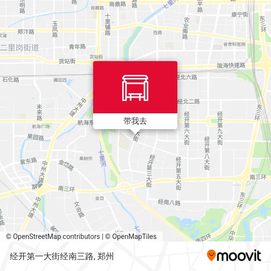 经开第一大街经南三路地图
