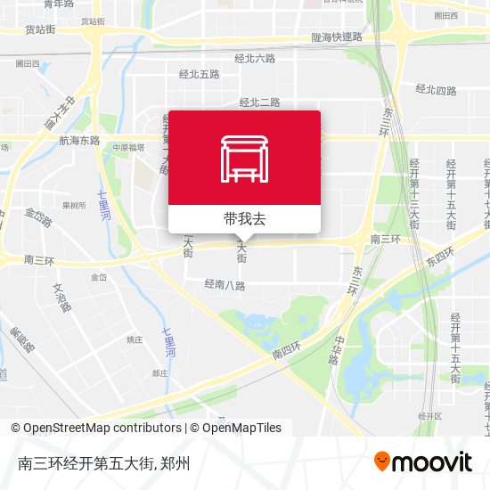 南三环经开第五大街地图