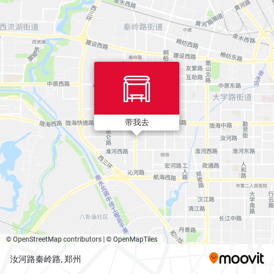 汝河路秦岭路地图