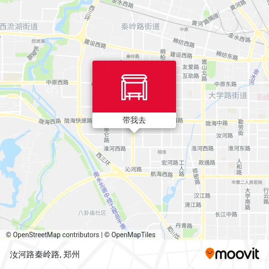 汝河路秦岭路地图
