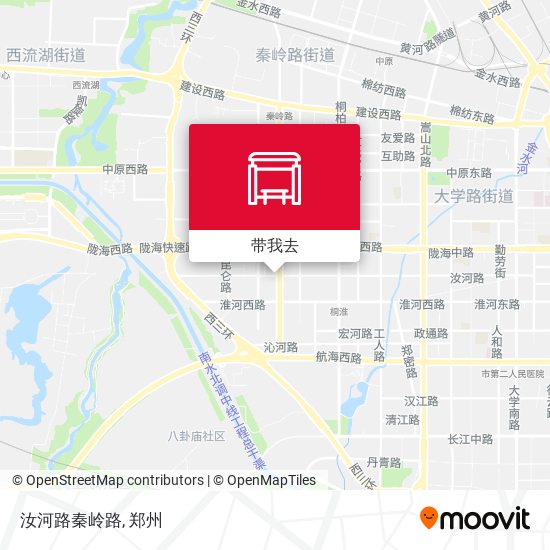 汝河路秦岭路地图