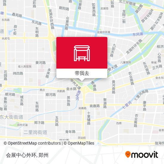 会展中心外环地图