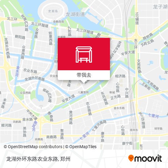 龙湖外环东路农业东路地图