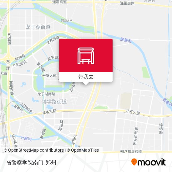 省警察学院南门地图