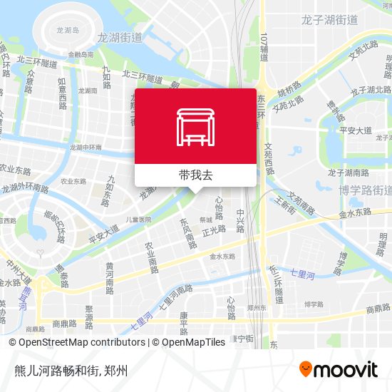 熊儿河路畅和街地图