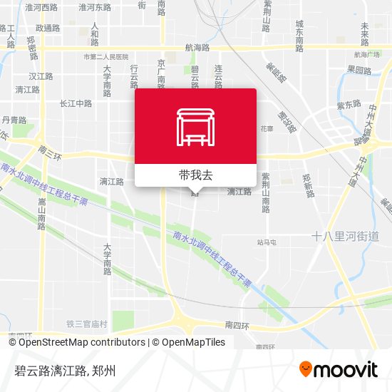 碧云路漓江路地图