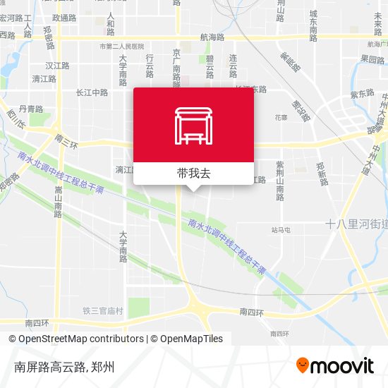 南屏路高云路地图