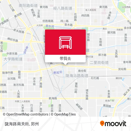 陇海路南关街地图