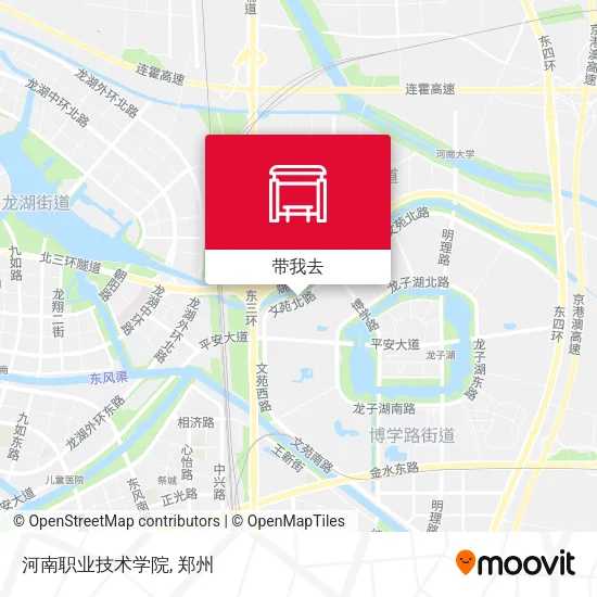 河南职业技术学院地图