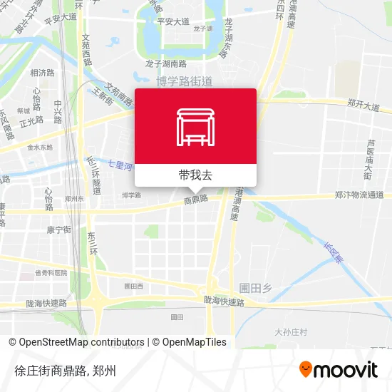 徐庄街商鼎路地图