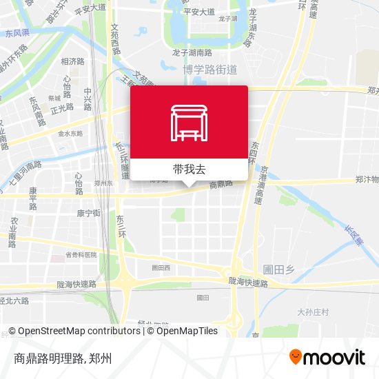 商鼎路明理路地图