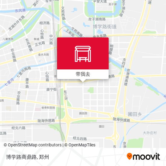 博学路商鼎路地图