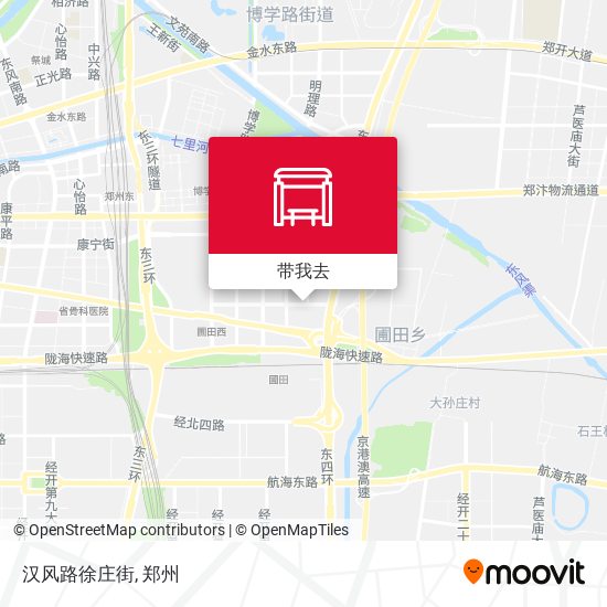 汉风路徐庄街地图