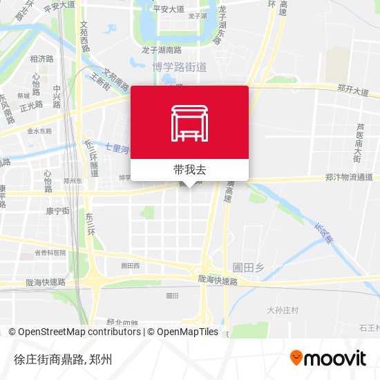 徐庄街商鼎路地图