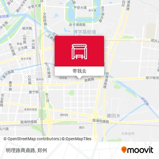 明理路商鼎路地图