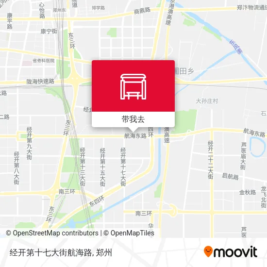经开第十七大街航海路地图