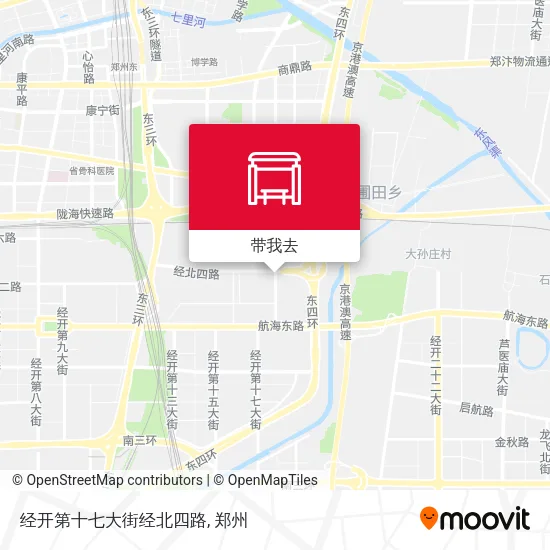 经开第十七大街经北四路地图
