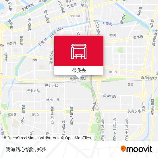 陇海路心怡路地图