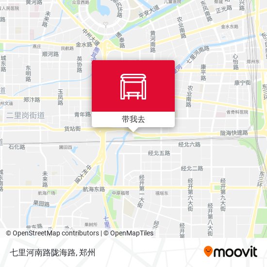 七里河南路陇海路地图