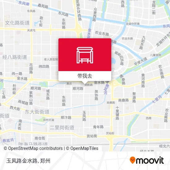 玉凤路金水路地图