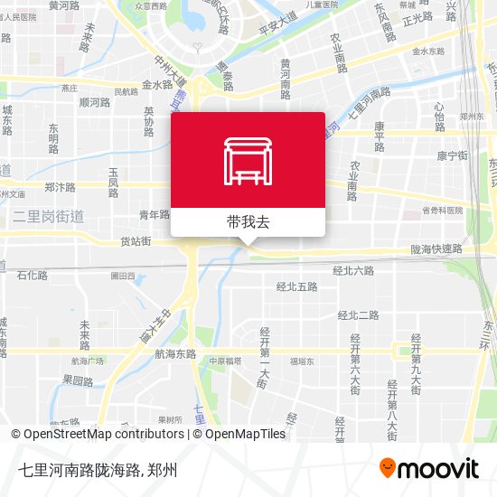 七里河南路陇海路地图