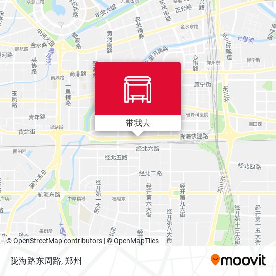 陇海路东周路地图