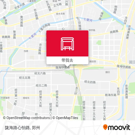 陇海路心怡路地图