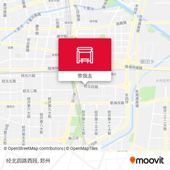 经北四路西段地图