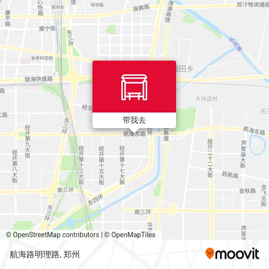 航海路明理路地图