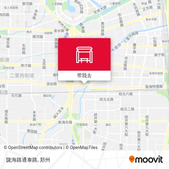 陇海路通泰路地图