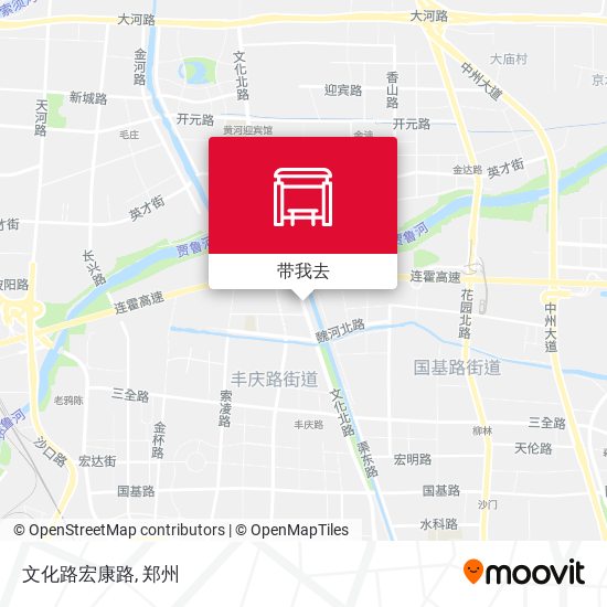 文化路宏康路地图