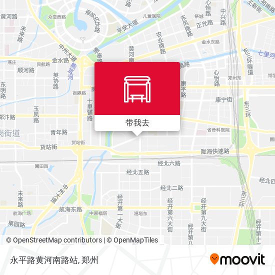 永平路黄河南路站地图