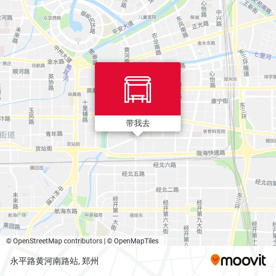 永平路黄河南路站地图