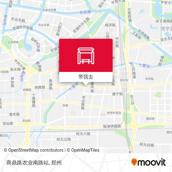 商鼎路农业南路站地图