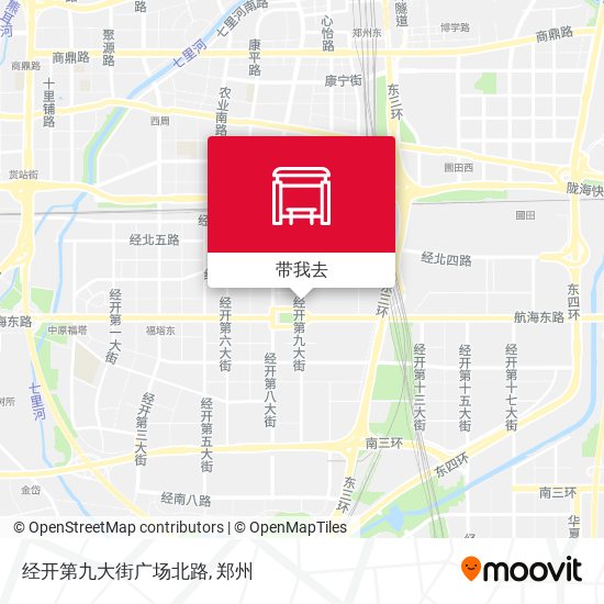 经开第九大街广场北路地图