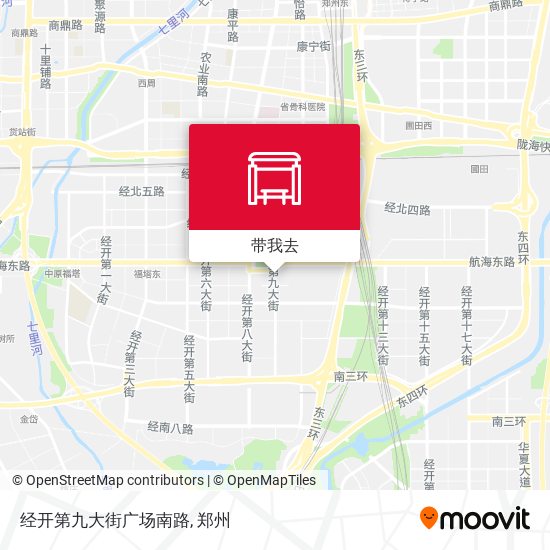 经开第九大街广场南路地图