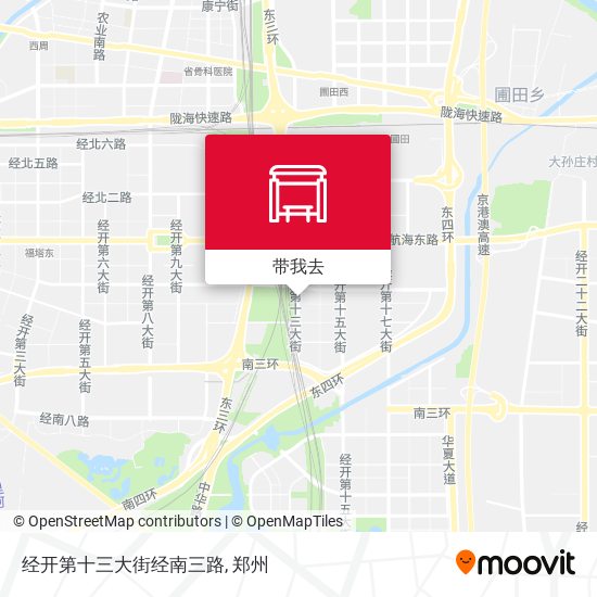 经开第十三大街经南三路地图