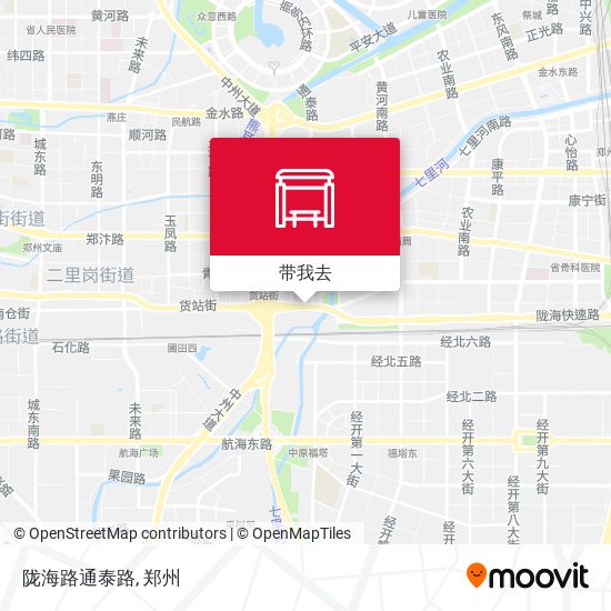 陇海路通泰路地图