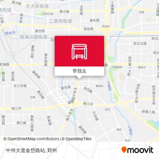 中州大道金岱路站地图