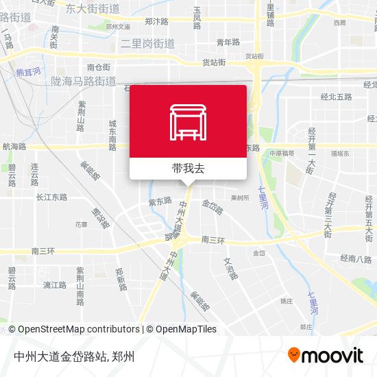 中州大道金岱路站地图