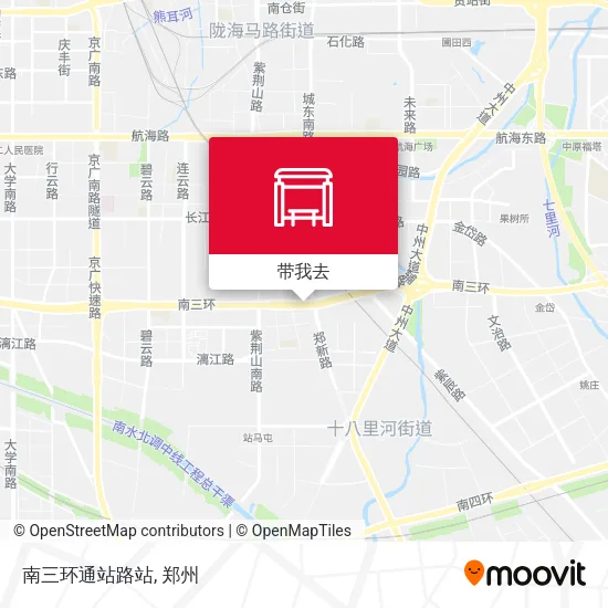 南三环通站路站地图