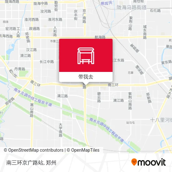 南三环京广路站地图