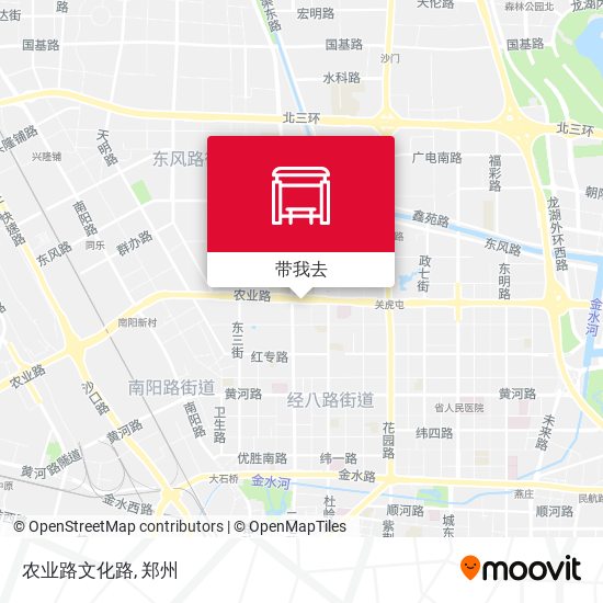 农业路文化路地图