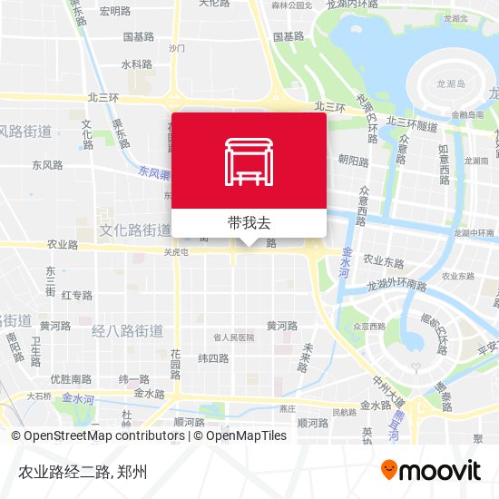 农业路经二路地图