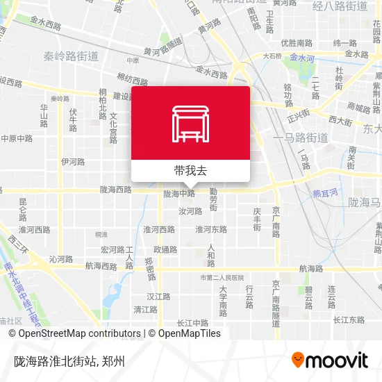 陇海路淮北街站地图