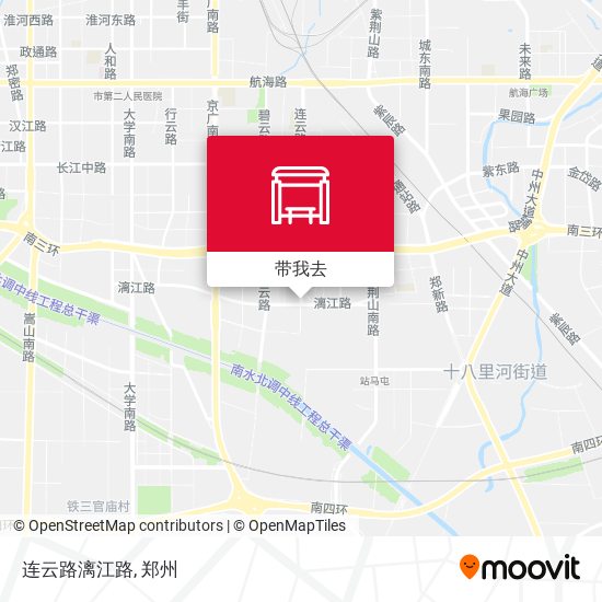 连云路漓江路地图