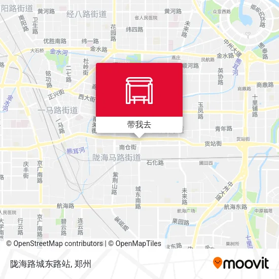 陇海路城东路站地图