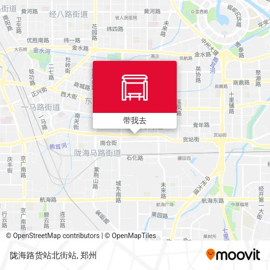 陇海路货站北街站地图