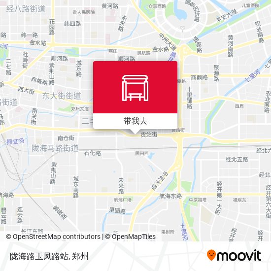 陇海路玉凤路站地图