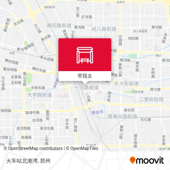 火车站北港湾地图
